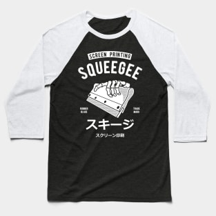 Squeegee Screen Printing Baseball T-Shirt